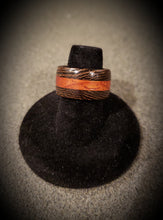 Load image into Gallery viewer, Exotic African Wenge and Padauk Wooden Ring