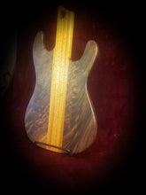 Load image into Gallery viewer, Stunning Guitar Serving Board with beautiful figured Walnut and African Mahogany