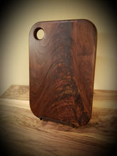 Load image into Gallery viewer, Gorgeous Figured Walnut Cutting Board, Cheese Board or serving platter